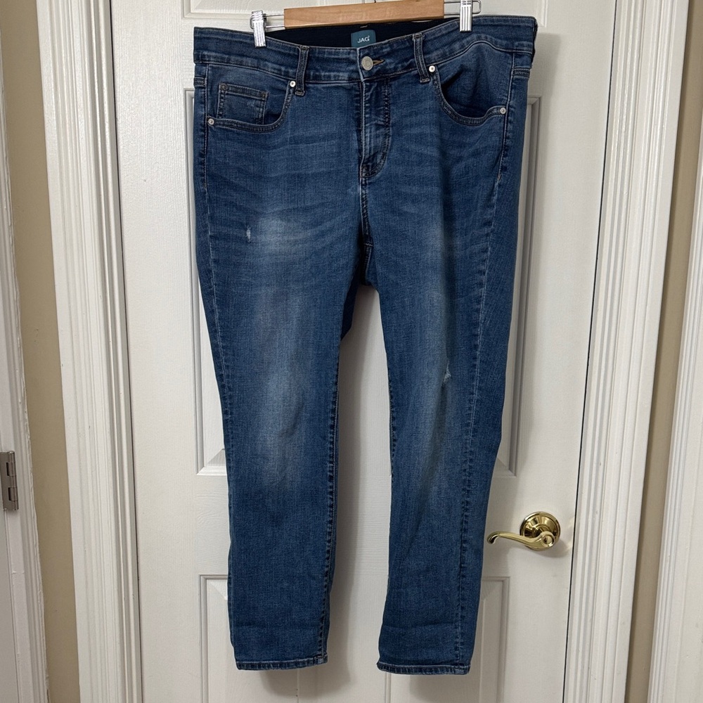 Jag Jeans Dark Blue Cropped Denim